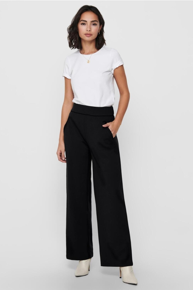 JDYLOUISVILLE CATIA WIDE PANT JRS N 15221238 Black